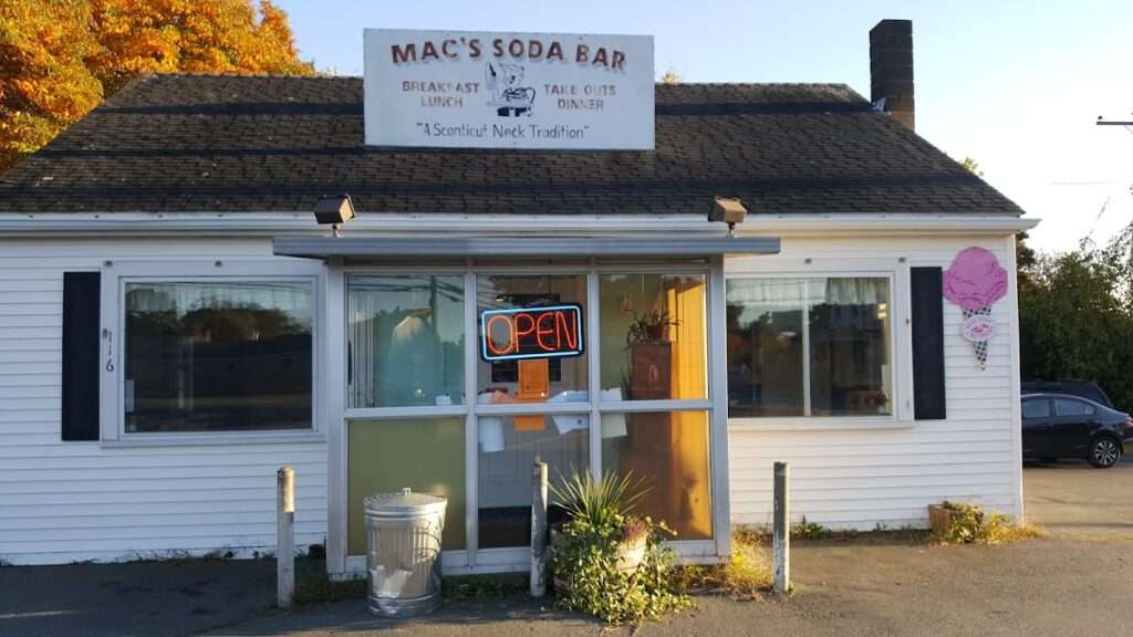 Mac’s Soda Bar banner